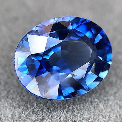 1.20ct Oval Mixed Cut Sapphire