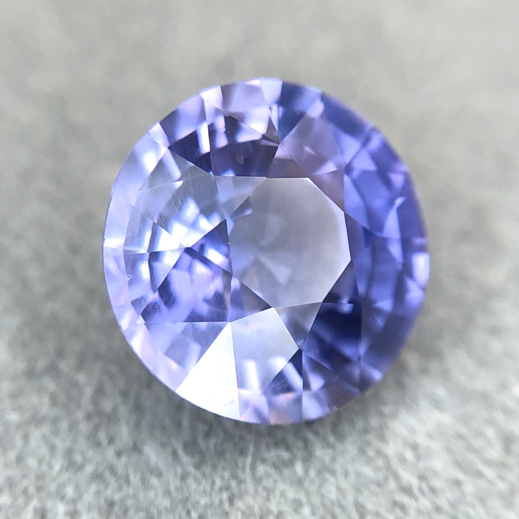 1.70ct Round Mixed Cut Sapphire