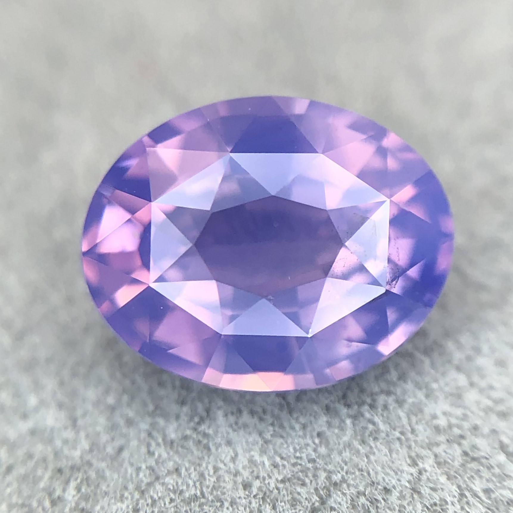 1.55ct Oval Mixed Cut Sapphire