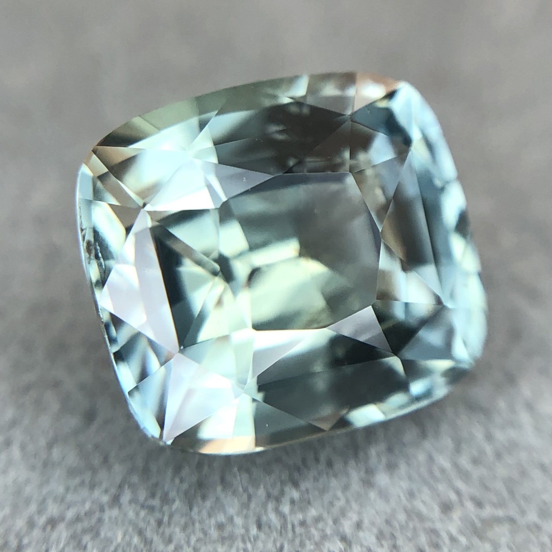 2.80ct Cushion Mixed Cut Sapphire