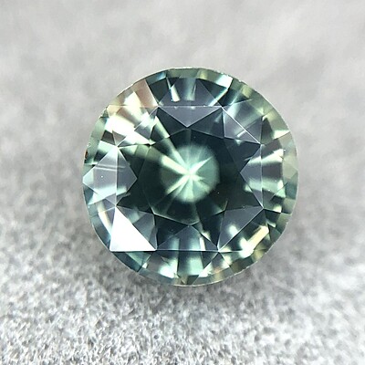 1.06ct Round Mixed Cut Sapphire