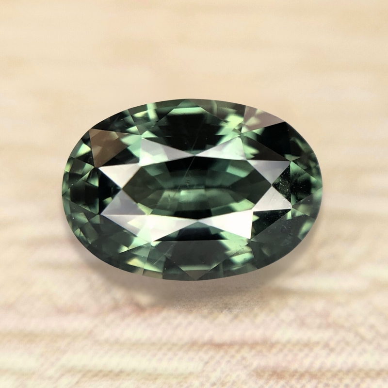 2.07ct Oval Mixed Cut Sapphire