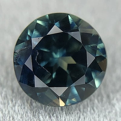 0.90ct Round Brilliant Cut Sapphire