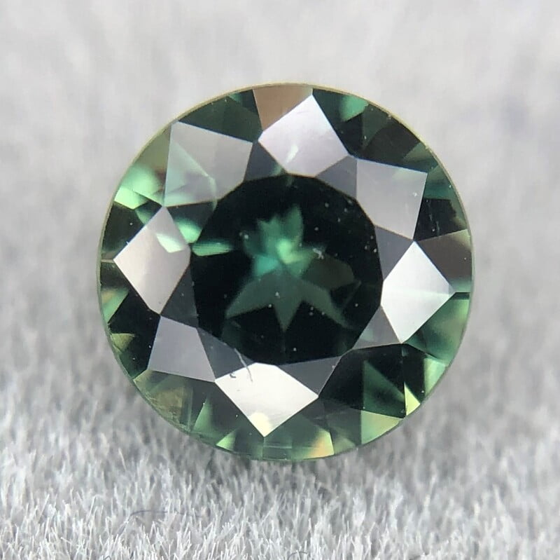 0.62ct Round Brilliant Cut Sapphire 0.62ct Round Brilliant Cut Sapphire