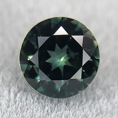 0.55ct Round Brilliant Cut Sapphire