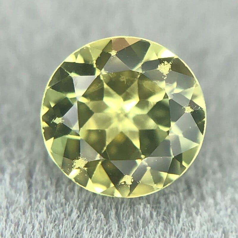 0.54ct Round Brilliant Cut Sapphire 0.54ct Round Brilliant Cut Sapphire