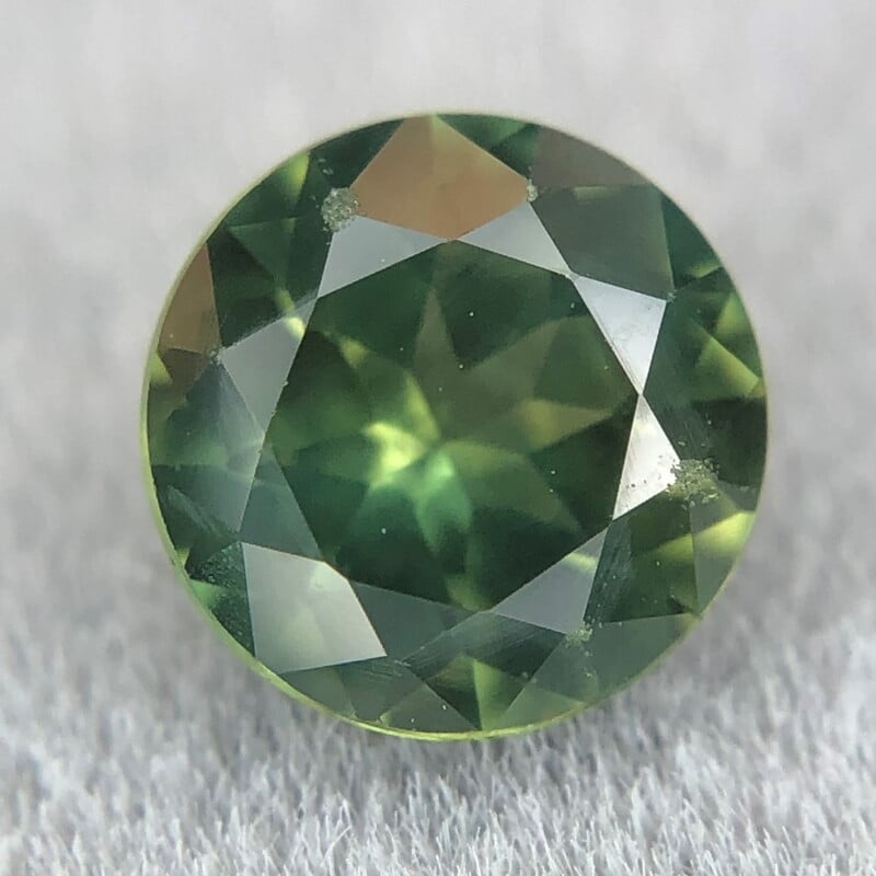 0.73ct Round Brilliant Cut Sapphire 0.73ct Round Brilliant Cut Sapphire