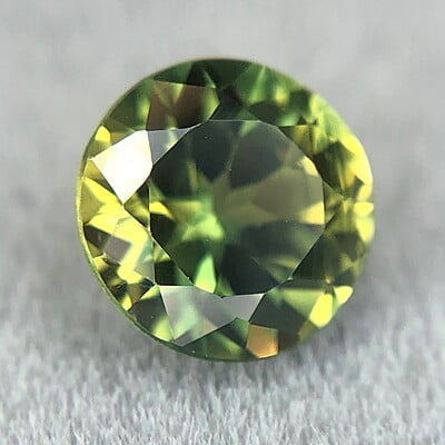 0.93ct Round Brilliant Cut Sapphire