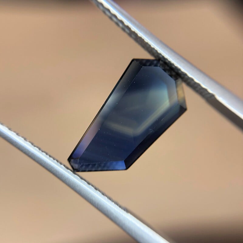 2.68ct Fancy Portrait Cut Sapphire