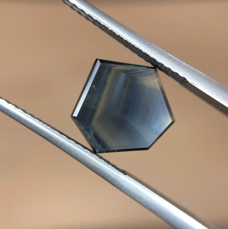 2.64ct Fancy Portrait Cut Sapphire 2.64ct Fancy Portrait Cut Sapphire