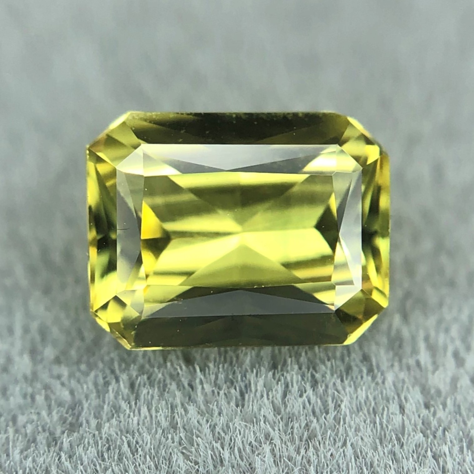 0.79ct Radiant Brilliant Cut Sapphire