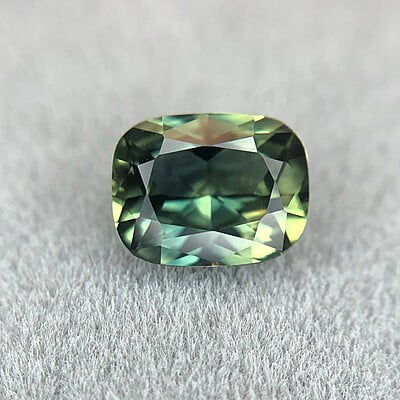 1.06ct Cushion Mixed Cut Sapphire