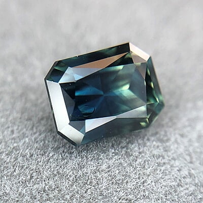 1.06 Radiant Brilliant Cut Sapphire