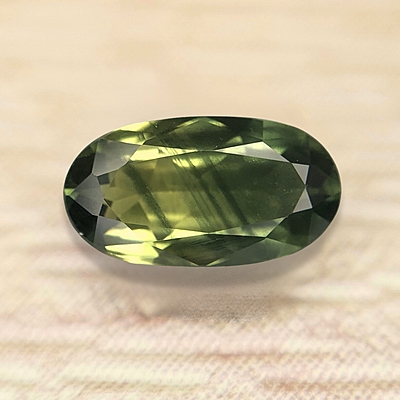 1.26ct Oval Mixed Cut Sapphire