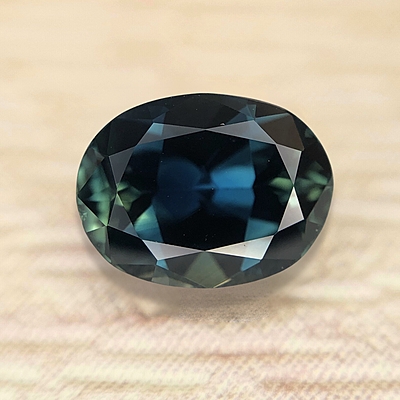 2.10ct Oval Mixed Cut Sapphire
