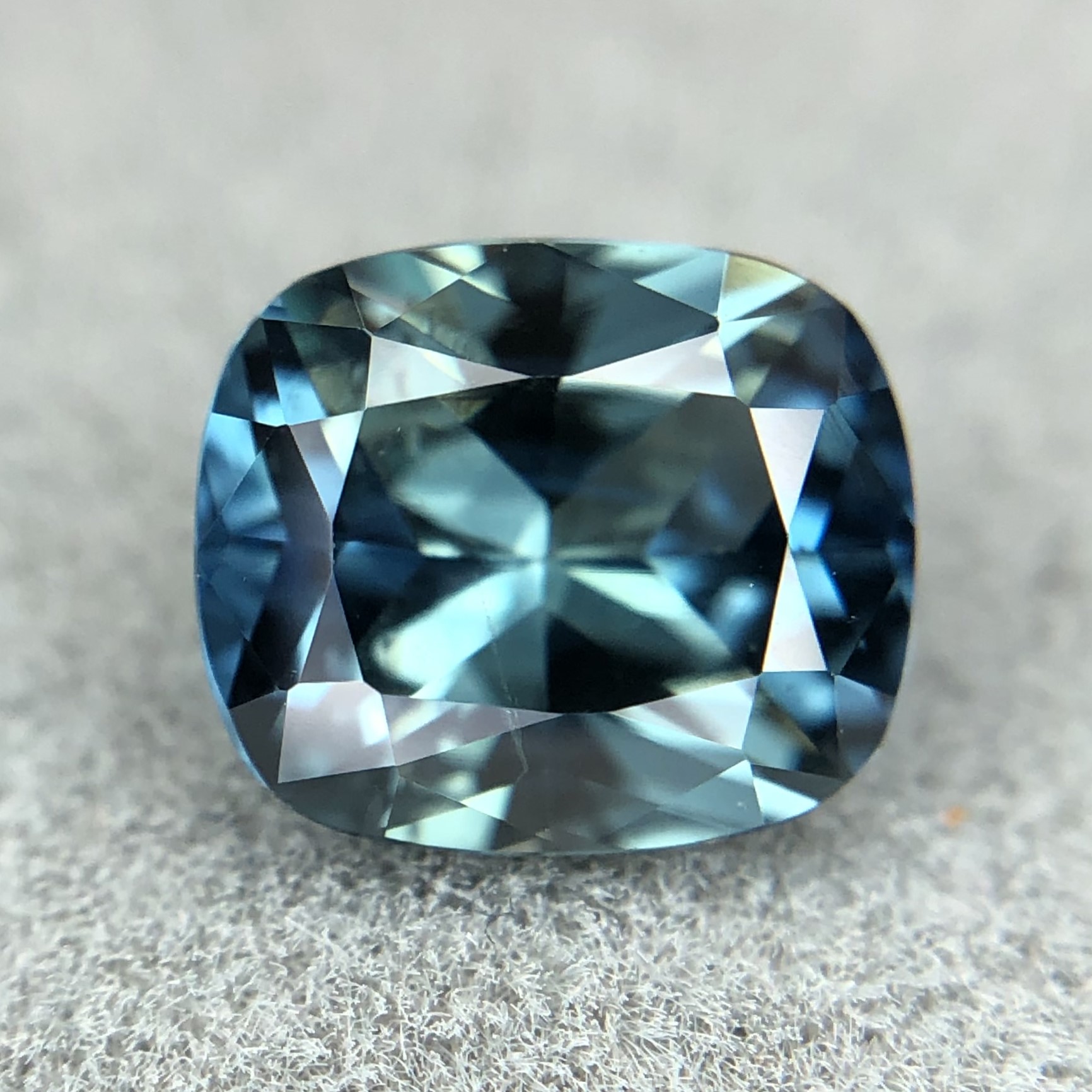 1.19ct Cushion Mixed Cut Sapphire