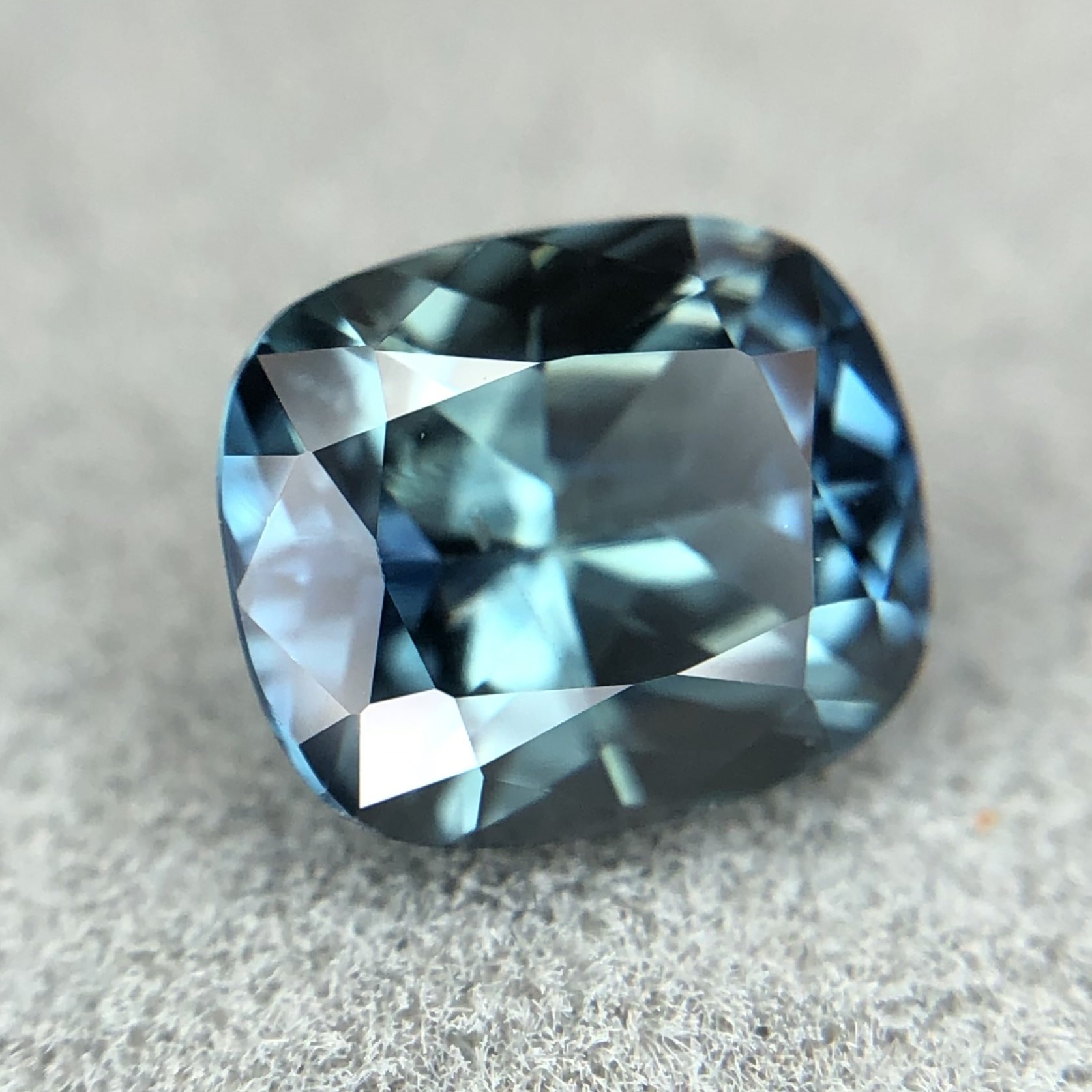 1.19ct Cushion Mixed Cut Sapphire