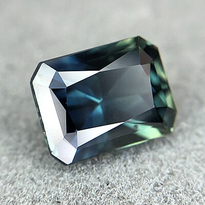 0.99ct Radiant Brilliant Cut Sapphire