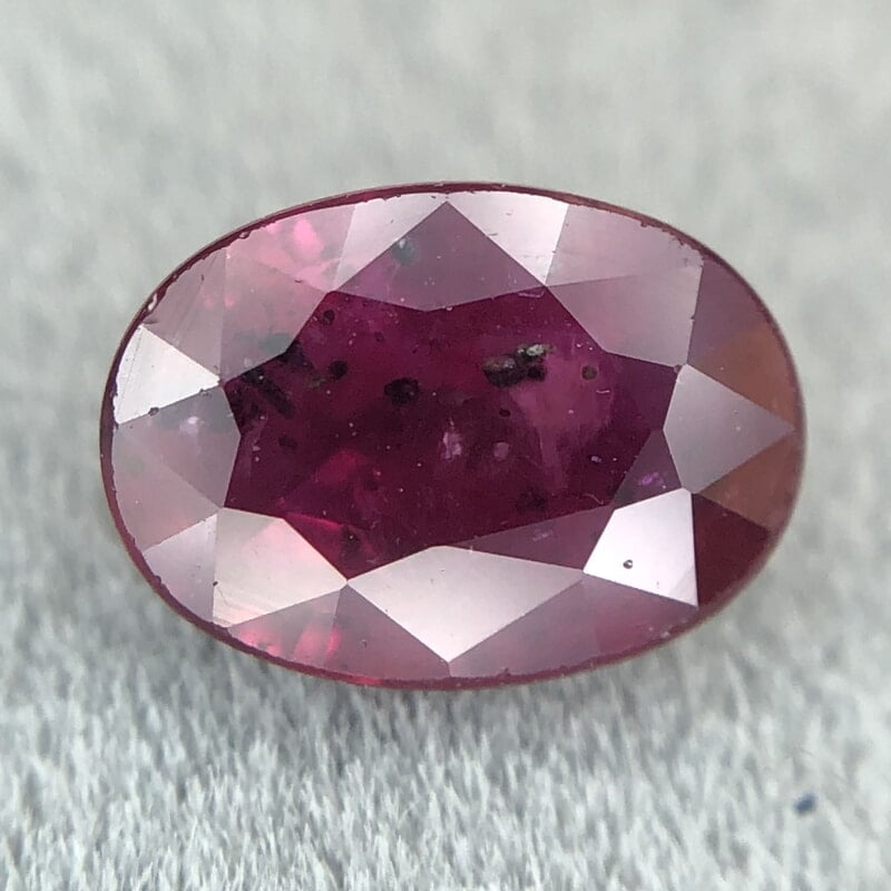1.05ct Oval Mixed Cut Ruby 1.05ct Oval Mixed Cut Ruby