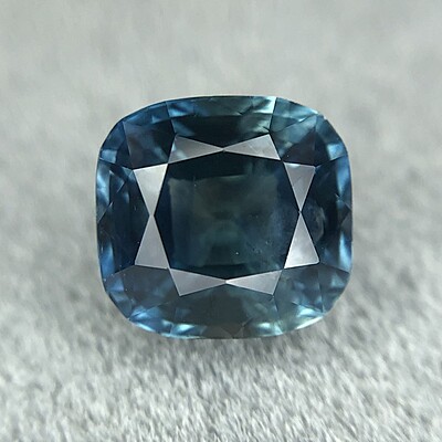 2.05ct Cushion Mixed Cut Sapphire