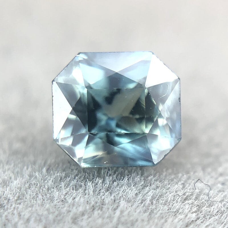0.60ct Radiant Brilliant Cut Sapphire