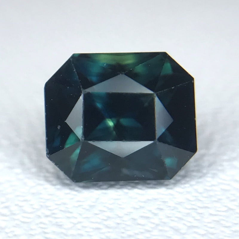 1.11ct Radiant Brilliant Cut Sapphire