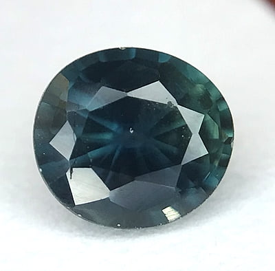 0.73ct Oval Mixed Cut Sapphire