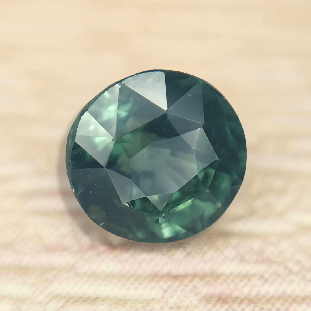 1.07ct Round Mixed Cut Sapphire