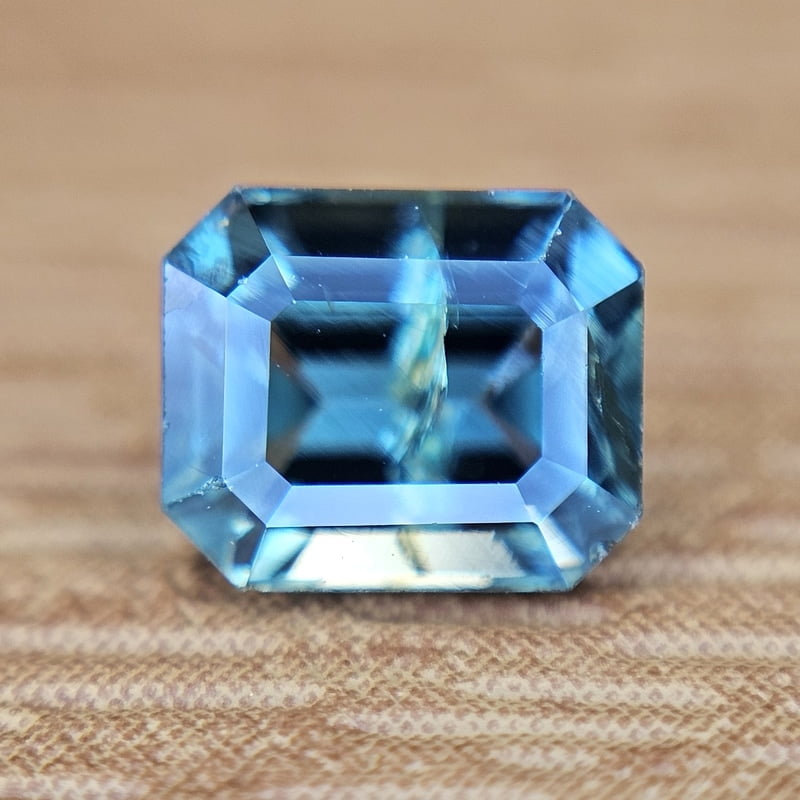 1.03ct Octagon Step Cut Sapphire