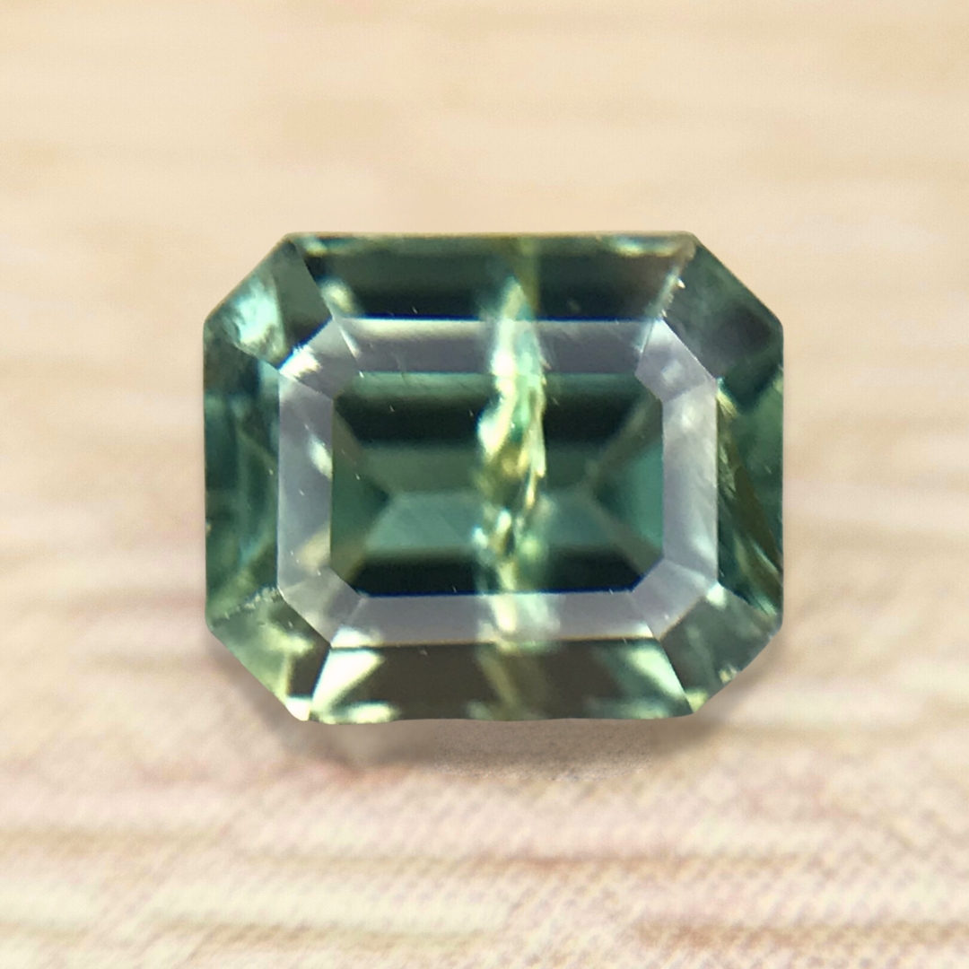 1.03ct Octagon Step Cut Sapphire