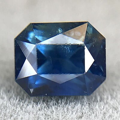 1.08ct Radiant Brilliant Cut Sapphire