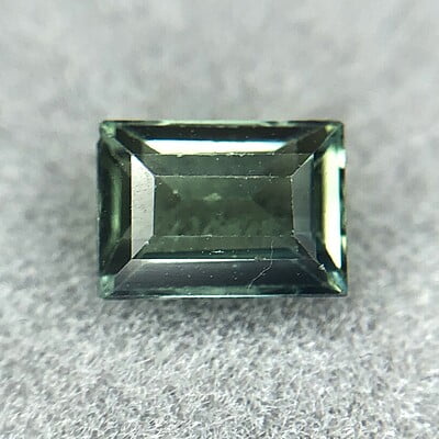 0.63ct Baguette Step Cut Sapphire