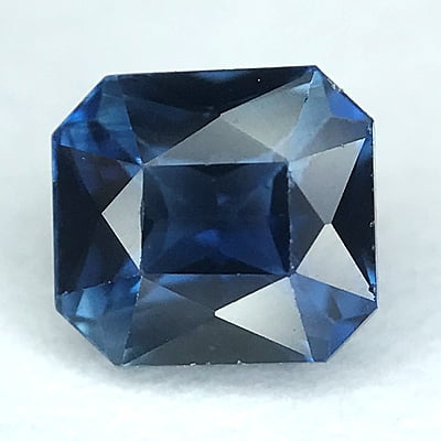 0.68ct Radiant Brilliant Cut Sapphire