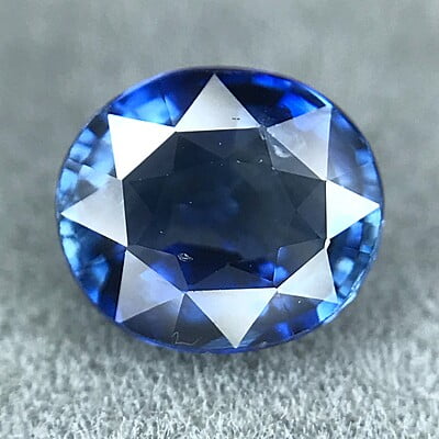 1.02ct Oval Mixed Cut Sapphire