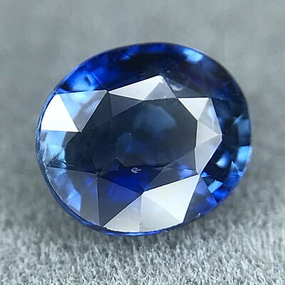 1.02ct Oval Mixed Cut Sapphire