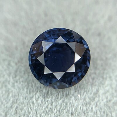 1.54ct Round Mixed Cut Sapphire