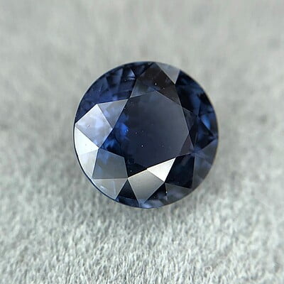 1.54ct Round Mixed Cut Sapphire