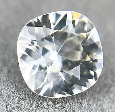 0.83ct Cushion Mixed Cut Sapphire