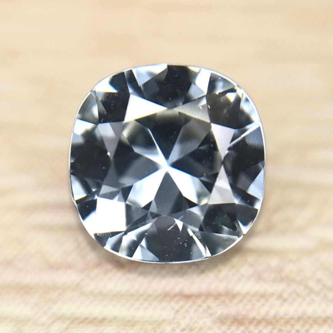 0.81ct Cushion Mixed Cut Sapphire