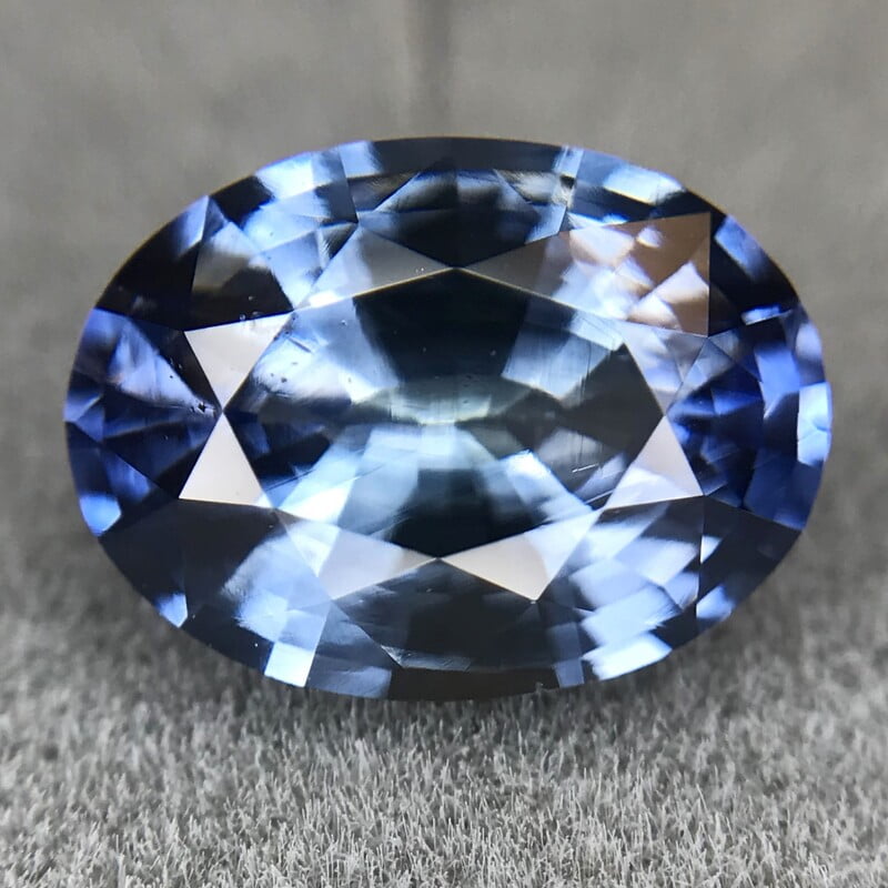 2.32ct Oval Mixed Cut Sapphire