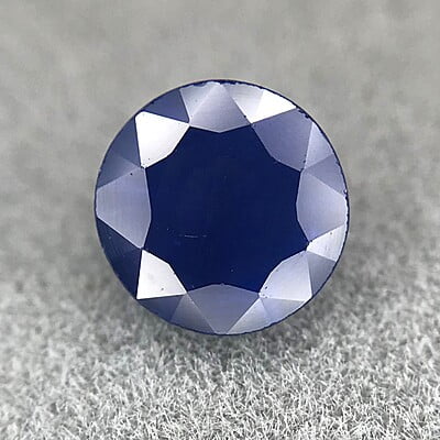 0.85ct Round Brilliant Cut Sapphire 0.85ct Round Brilliant Cut Sapphire