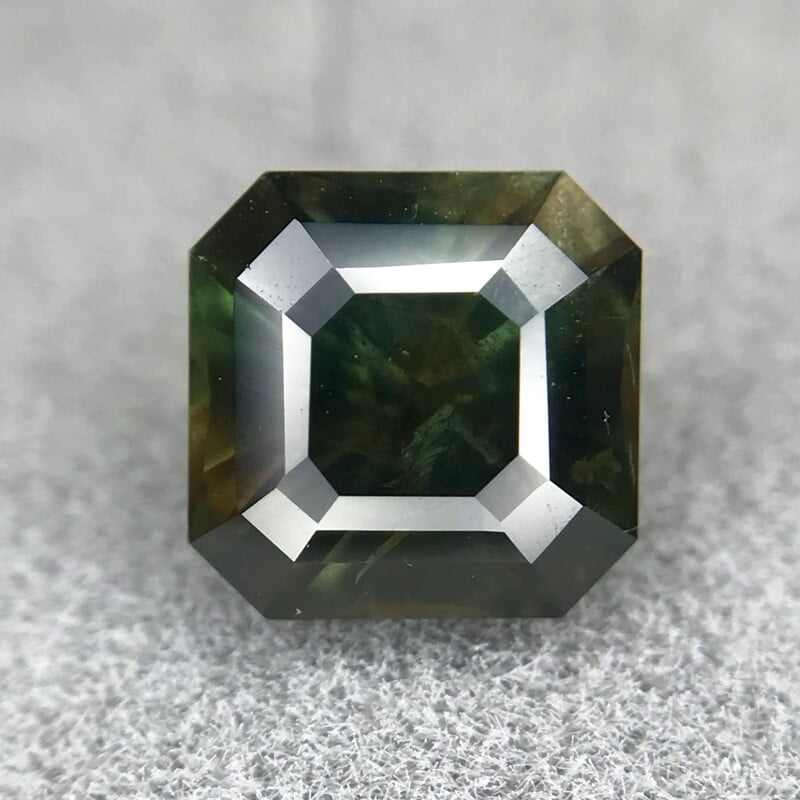 1.24ct Octagon Step Cut Sapphire