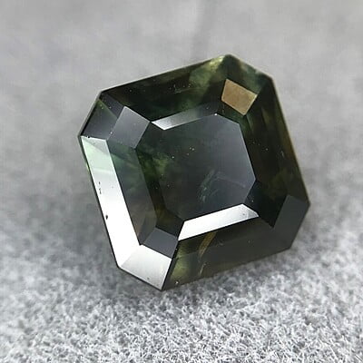 1.24ct Octagon Step Cut Sapphire