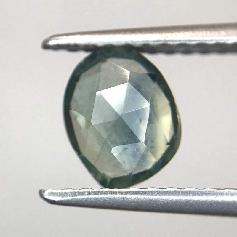 1.02ct Free Form Rose Cut Sapphire 1.02ct Free Form Rose Cut Sapphire
