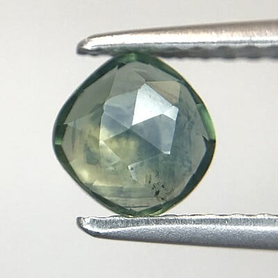 0.76ct Free Form Rose Cut Sapphire