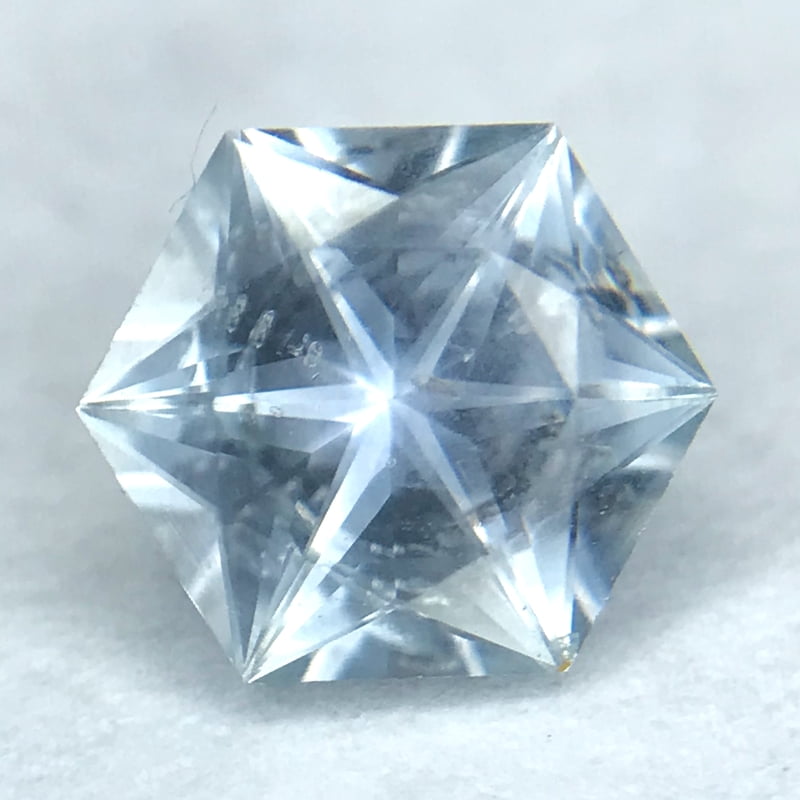 0.64ct Hexagon Brilliant Cut Sapphire