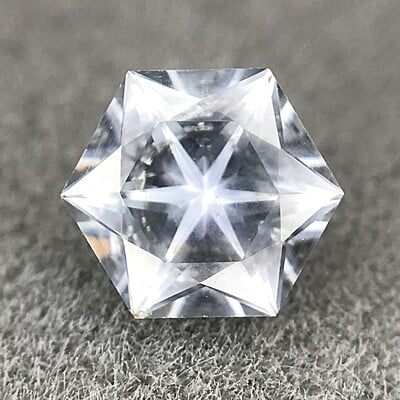 0.64ct Hexagon Brilliant Cut Sapphire