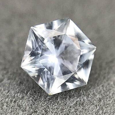 0.64ct Hexagon Brilliant Cut Sapphire 0.64ct Hexagon Brilliant Cut Sapphire