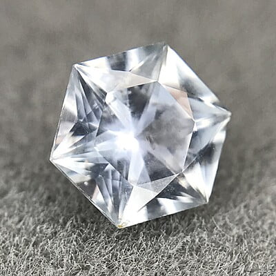 0.64ct Hexagon Brilliant Cut Sapphire