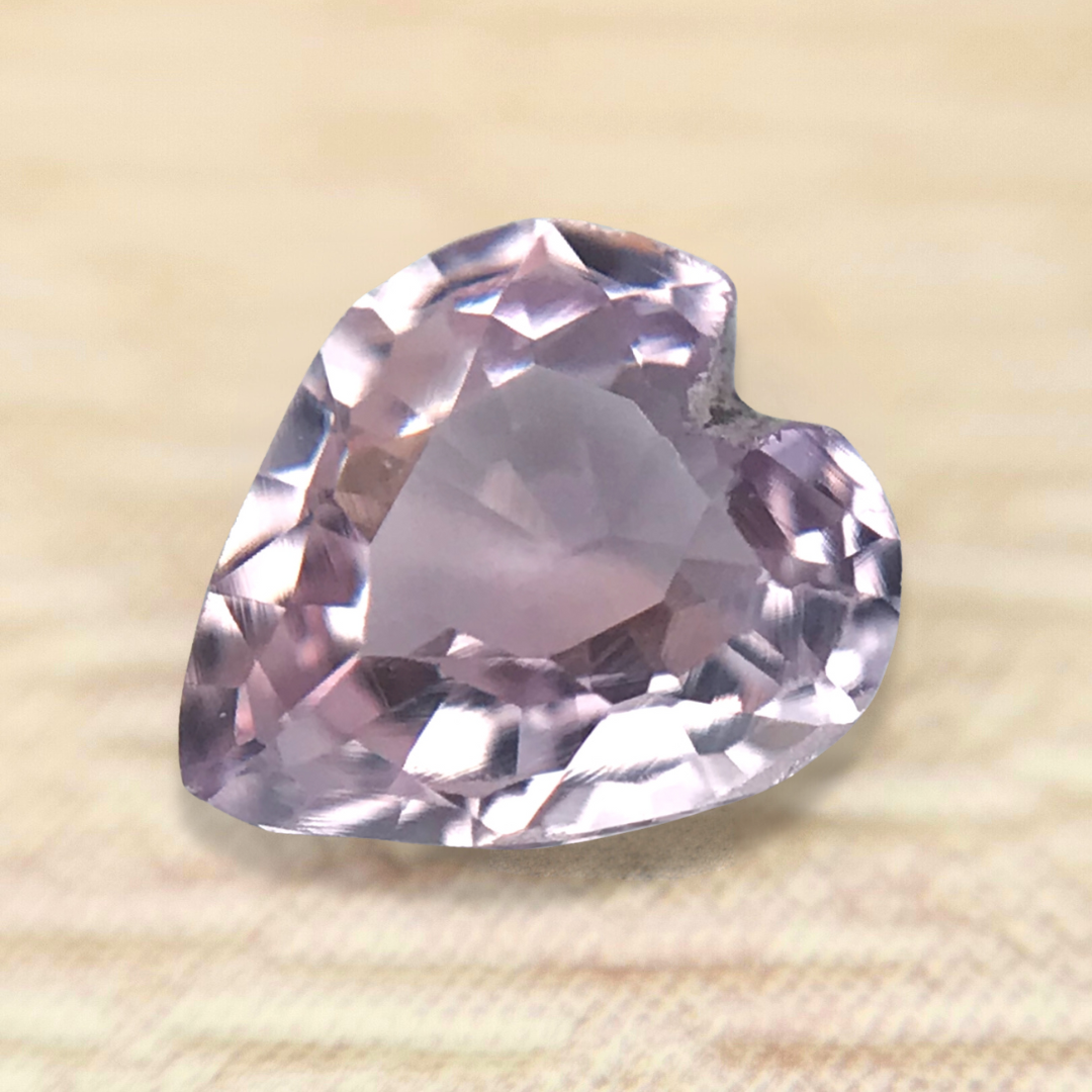 0.48ct Heart Mixed Cut Sapphire